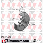ZIMMERMANN Bremstrommel