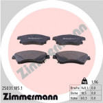 ZIMMERMANN Bremsbelagsatz, Scheibenbremse