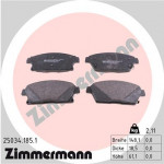ZIMMERMANN Bremsbelagsatz, Scheibenbremse