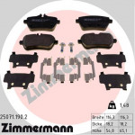 ZIMMERMANN Bremsbelagsatz, Scheibenbremse