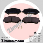 ZIMMERMANN Bremsbelagsatz, Scheibenbremse
