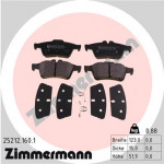 ZIMMERMANN Bremsbelagsatz, Scheibenbremse
