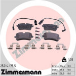 ZIMMERMANN Bremsbelagsatz, Scheibenbremse