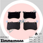 ZIMMERMANN Bremsbelagsatz, Scheibenbremse