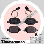ZIMMERMANN Bremsbelagsatz, Scheibenbremse
