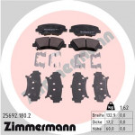 ZIMMERMANN Bremsbelagsatz, Scheibenbremse