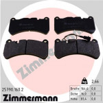 ZIMMERMANN Bremsbelagsatz, Scheibenbremse