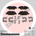 ZIMMERMANN Bremsbelagsatz, Scheibenbremse