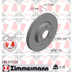 ZIMMERMANN Bremsscheibe