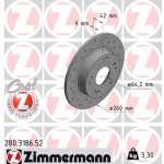 ZIMMERMANN Bremsscheibe