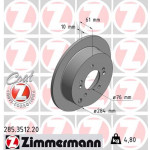 ZIMMERMANN Bremsscheibe