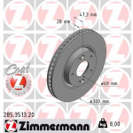 ZIMMERMANN Bremsscheibe