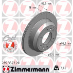 ZIMMERMANN Bremsscheibe