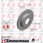 ZIMMERMANN Bremsscheibe