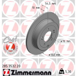 ZIMMERMANN Bremsscheibe