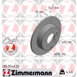 ZIMMERMANN Bremsscheibe