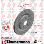 ZIMMERMANN Bremsscheibe