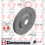 ZIMMERMANN Bremsscheibe