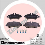 ZIMMERMANN Bremsbelagsatz, Scheibenbremse