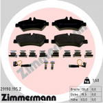 ZIMMERMANN Bremsbelagsatz, Scheibenbremse