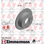 ZIMMERMANN Bremsscheibe