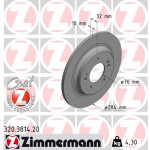 ZIMMERMANN Bremsscheibe