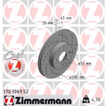 ZIMMERMANN Bremsscheibe