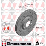 ZIMMERMANN Bremsscheibe