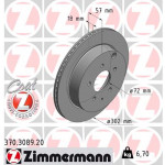 ZIMMERMANN Bremsscheibe