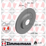 ZIMMERMANN Bremsscheibe