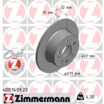 ZIMMERMANN Bremsscheibe