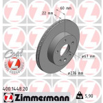 ZIMMERMANN Bremsscheibe