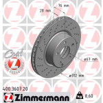 ZIMMERMANN Bremsscheibe