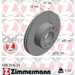 ZIMMERMANN Bremsscheibe