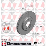 ZIMMERMANN Bremsscheibe