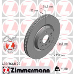 ZIMMERMANN Bremsscheibe