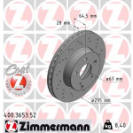 ZIMMERMANN Bremsscheibe