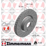 ZIMMERMANN Bremsscheibe