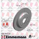 ZIMMERMANN Bremsscheibe