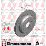 ZIMMERMANN Bremsscheibe