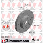 ZIMMERMANN Bremsscheibe