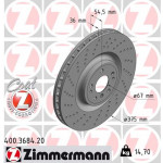ZIMMERMANN Bremsscheibe