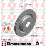ZIMMERMANN Bremsscheibe