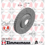 ZIMMERMANN Bremsscheibe