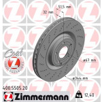 ZIMMERMANN Bremsscheibe