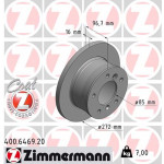 ZIMMERMANN Bremsscheibe