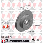 ZIMMERMANN Bremsscheibe