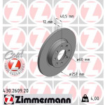 ZIMMERMANN Bremsscheibe