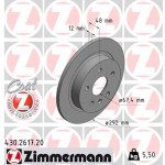 ZIMMERMANN Bremsscheibe