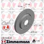 ZIMMERMANN Bremsscheibe